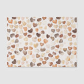 Papier Mousseline Coffee Bean Hearts Coffee First (Recto)