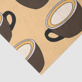 Papier Mousseline Coffee Cup Pattern (Détail)