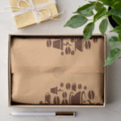 Papier Mousseline Coffee Lover Heart Thunder_Cove (Cadeau)