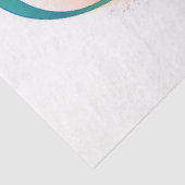 Papier Mousseline Colibri arc-en-ciel avec symbole Infinity (Détail)