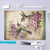 Papier Mousseline Colibri de printemps (Artisanat)