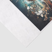 Papier Mousseline Colibri de vapeur (Détail)