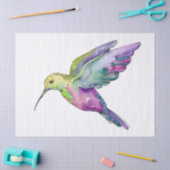 Papier Mousseline Colibri Rainbow Color Aquarelle Art (Artisanat)