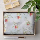 Papier Mousseline Colibri Tasse de Thé Floral (Cadeau)