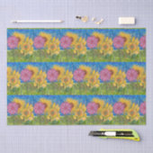 Papier Mousseline Collaboration Sunflower (Artisanat)
