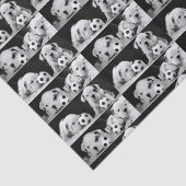 Papier Mousseline Collage anglais de bouledogue "de chiots du (Détail)