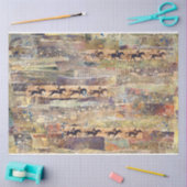 Papier Mousseline Collage d'art Tissu ou papier découpage (Artisanat)