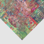 Papier Mousseline Collage d'art Tissu ou papier découpage (Détail)