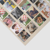 Papier Mousseline Collage de 35 photos (Détail)