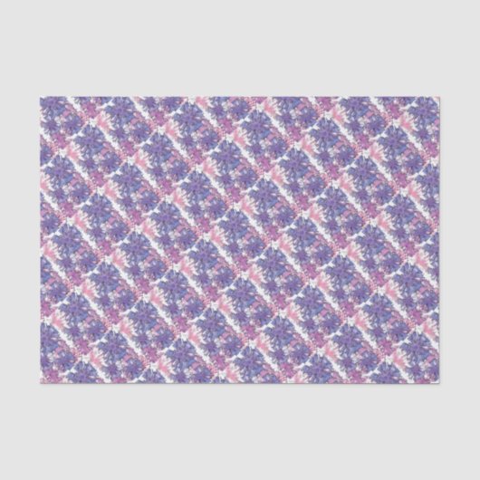 Papier Mousseline Collage de Cornflower (Recto)