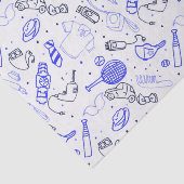 Papier Mousseline Collage de fête des pères (Détail)