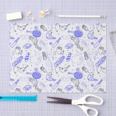 Papier Mousseline Collage de fête des pères (Artisanat)