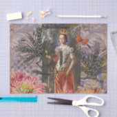 Papier Mousseline Collage de la déesse céleste Vierge : Céleste vint (Artisanat)