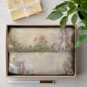 Papier Mousseline Collage de la fée du journal de junk de l'artiste  (Cadeau)