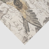 Papier Mousseline Collage de nature (Détail)