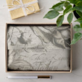 Papier Mousseline Collage de nature (Cadeau)