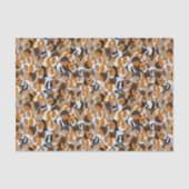 Papier Mousseline Collage de pinceaux de Guinée illustrations à moti (Recto)