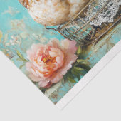 Papier Mousseline Collage de poulet Découpage (Détail)