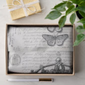 Papier Mousseline Collage d'éphémères (Cadeau)