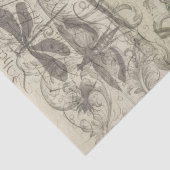 Papier Mousseline Collage d'oiseau (Détail)