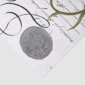 Papier Mousseline Collage floral d'abeille (Détail)