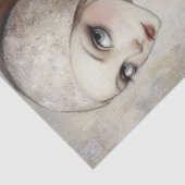 Papier Mousseline Collage Gothique foncé Collage de fille Découpage (Détail)