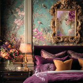 Papier Mousseline Collage Luxe, Mélange Portrait Floral