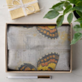 Papier Mousseline Collage Papillon Vintage (Cadeau)