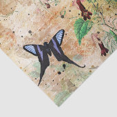 Papier Mousseline Collage papillon vintage (Détail)