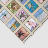 Papier Mousseline Collage photo Carré classique (Détail)