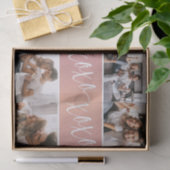 Papier Mousseline Collage photo de Love XOXO Valentine (Cadeau)