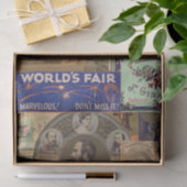 Papier Mousseline Collage publicitaire vintage Shabby Chic Decoupage (Cadeau)