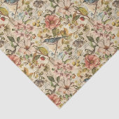 Papier Mousseline Collage Whimsy botanique (Détail)