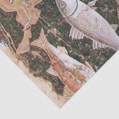 PAPIER MOUSSELINE COLLECTE POMPEII / OCÉAN - SCÈNE DE VIE MARINE (Détail)