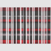 Papier Mousseline Collection Abstraite de plaid rouge (Recto)