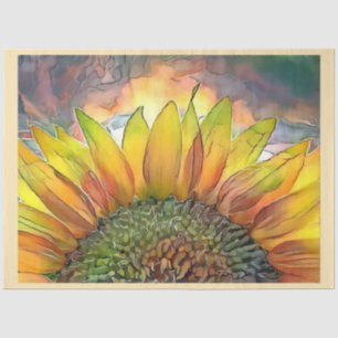 Papier Mousseline Collection Big Sunflower de Sun Modern Art