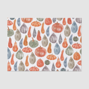Papier Mousseline Collection Citrouille couleur aquarelle