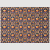 Papier Mousseline Collection Citrouille tendance Halloween d'automne (Recto)