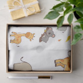 Papier Mousseline Collection d'animaux de la jungle 1 Découpage (Cadeau)