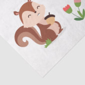 Papier Mousseline Collection d'animaux forestiers 2 Découpage (Détail)