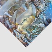 Papier Mousseline Collection d'art moderne d'hiver vintage (Détail)