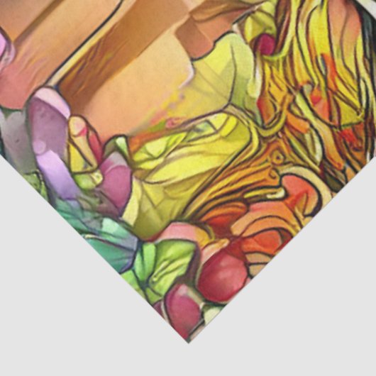 Papier Mousseline Collection d'Art Moderne En Verre (Détail)