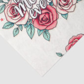 Papier Mousseline Collection de cadeaux de luxe floral populaire (Détail)