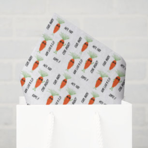Papier Mousseline Collection de carottes cool