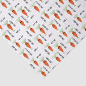Papier Mousseline Collection de carottes cool (Détail)