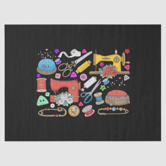 Papier Mousseline Collection de couture (Recto)