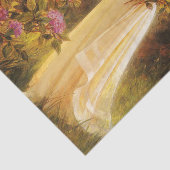 Papier Mousseline collection de fleurs, belle dame par Albert Lynch (Détail)