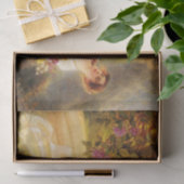 Papier Mousseline collection de fleurs, belle dame par Albert Lynch (Cadeau)