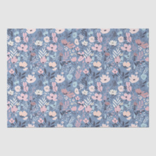 Papier Mousseline Collection de fleurs d'été