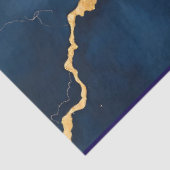 Papier Mousseline Collection de marbre bleu marine tendance (Détail)